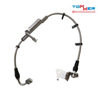 Tomwer Braided Brake Line — Wrangler JL 4xe/392, left rear