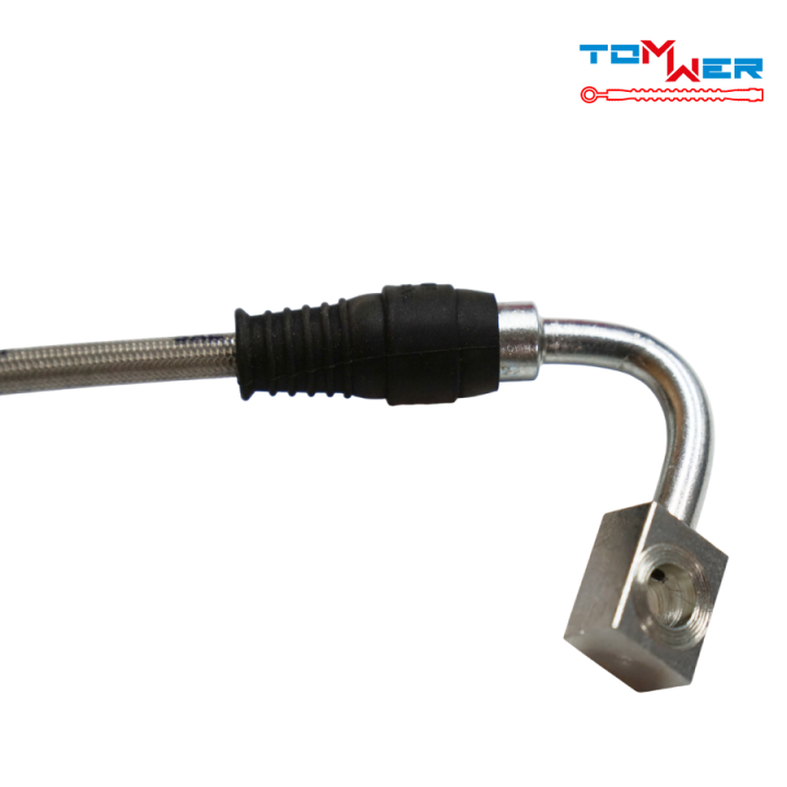 Tomwer Braided Brake Line — Wrangler JL 4xe/392, right rear - view 5