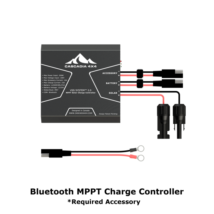 Cascadia 4x4 VSS System™ 2.0 CHF154 — Hood Solar Panel, Ford F-150 2021–2026 and Super Duty 2017–2026 - view 2