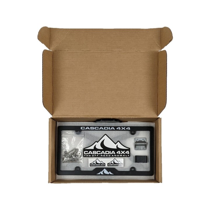 Cascadia 4x4 Flipster V3 CHF101 — Winch License Plate Mounting System - view 6