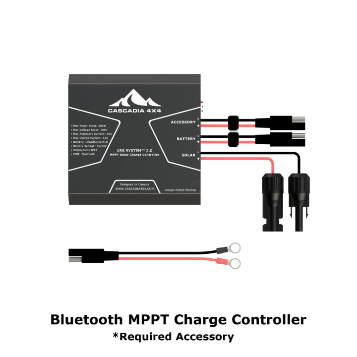 Cascadia 4x4 VSS System™ 2.0 CHF167 — Hood Solar Panel, Ford Super Duty 1999–2007 - view 3