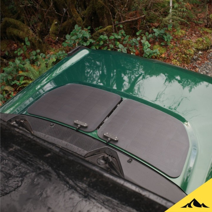 Cascadia 4x4 CHF151 60W Hood Solar Panel Ford Bronco
