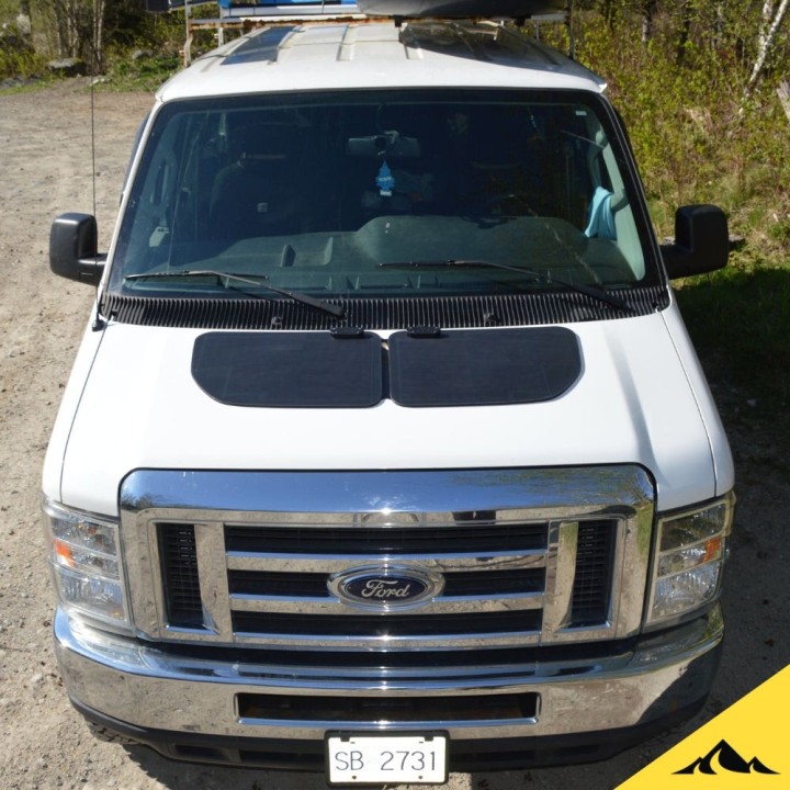 Cascadia 4x4 CHF151 60W Hood Solar Panel Ford Bronco