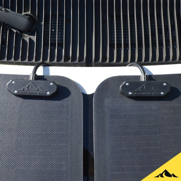 Cascadia 4x4 CHF151 60W Hood Solar Panel Ford Bronco