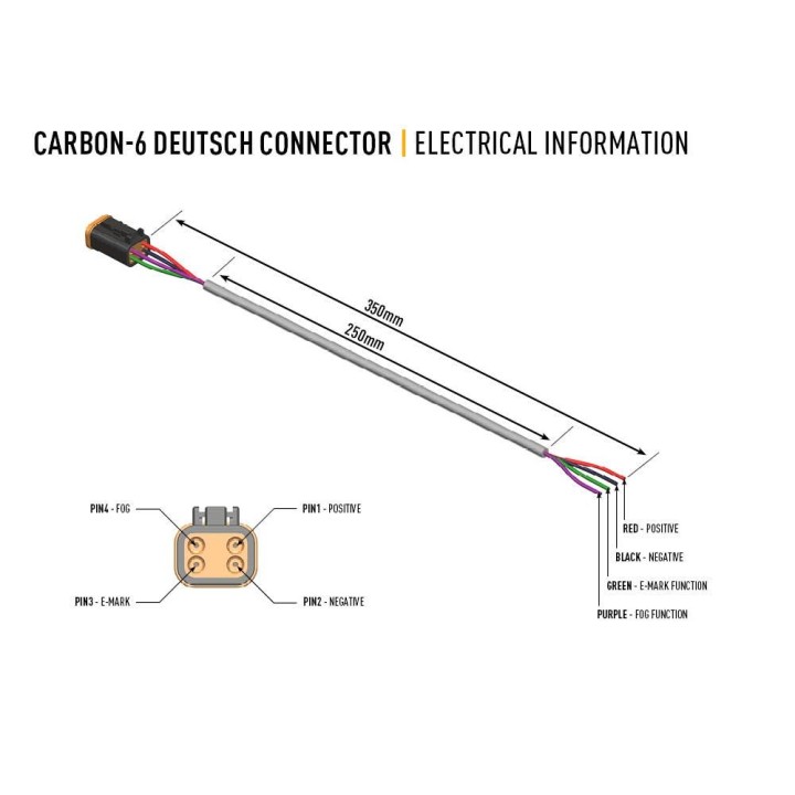 LAZER CARBON-6 Spot (Gen. 3) – 9360 lm – 1536m – ECE R149
