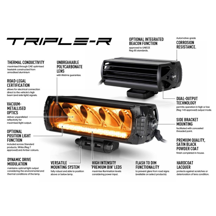 Beacon lamp LAZER Triple R 750 Beacon – 5,400 lm – 883 m
