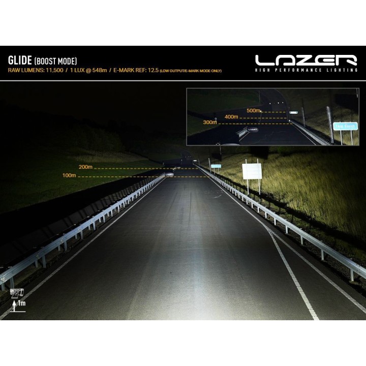 Lazer Glide 18 - LED light bar – 11500Lm – 1095 m – ECE