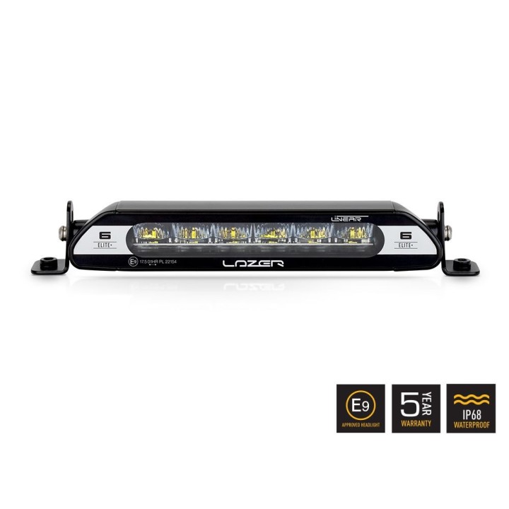 LAZER Linear 6 Elite+ – 5,100 lm – 600 m – ECE R149 - 12.5
