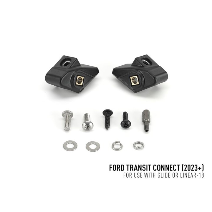 Kit with LAZER Linear-18 with factory grille mounting system - Ford Transit Connect (2023+) - view 8