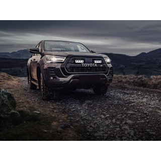 Kit of two LAZER TRIPLE-R 750 (Gen2) with factory grille mounting system - Toyota Hilux GR Sport (2022 - 2024) - view 2