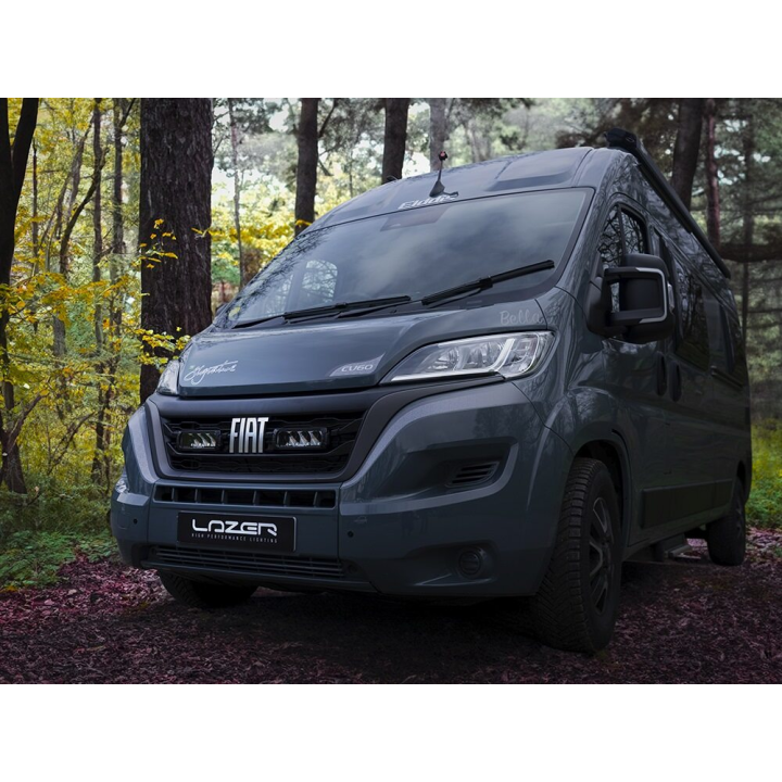 Dedicated kit lamp LAZER TRIPLE-R 750 (Gen2) for mounting w factory grille - Fiat Ducato (2022 -)