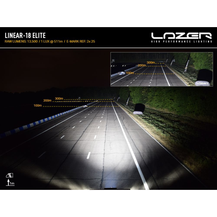 Kit with LAZER Linear 18 Elite+ - Toyota Tacoma TRD (2024 -)