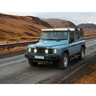 Kit with LAZER Sentinel 7" Elite with factory grille mounting system - INEOS Grenadier
