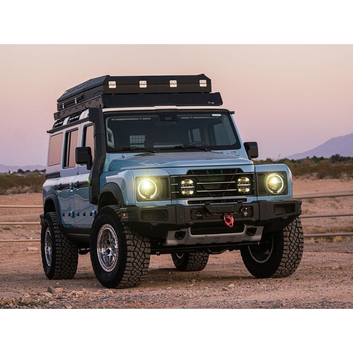 Kit with LAZER Sentinel 7" Elite with factory grille mounting system - INEOS Grenadier - view 2