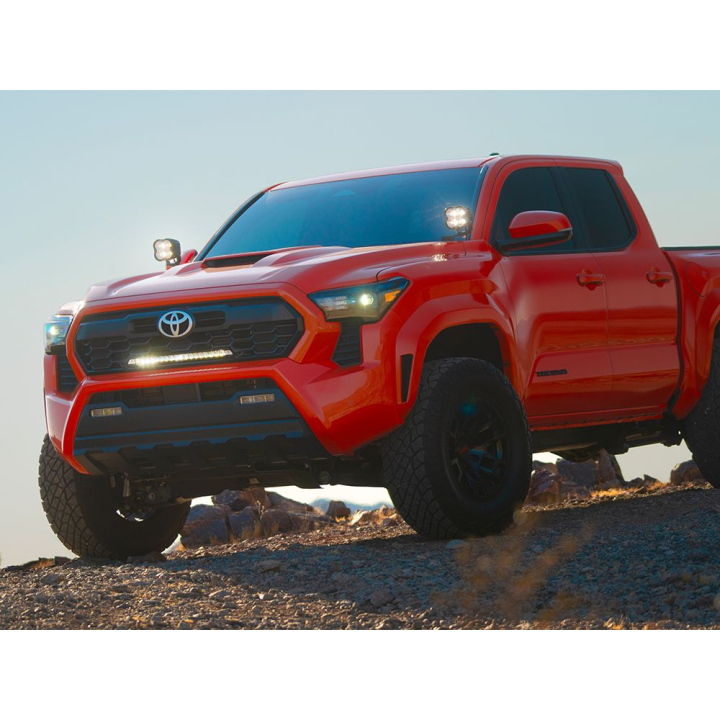 Kit with LAZER Linear 18 - with factory grille mounting system - Toyota Tacoma TRD (2024 -) - view 3