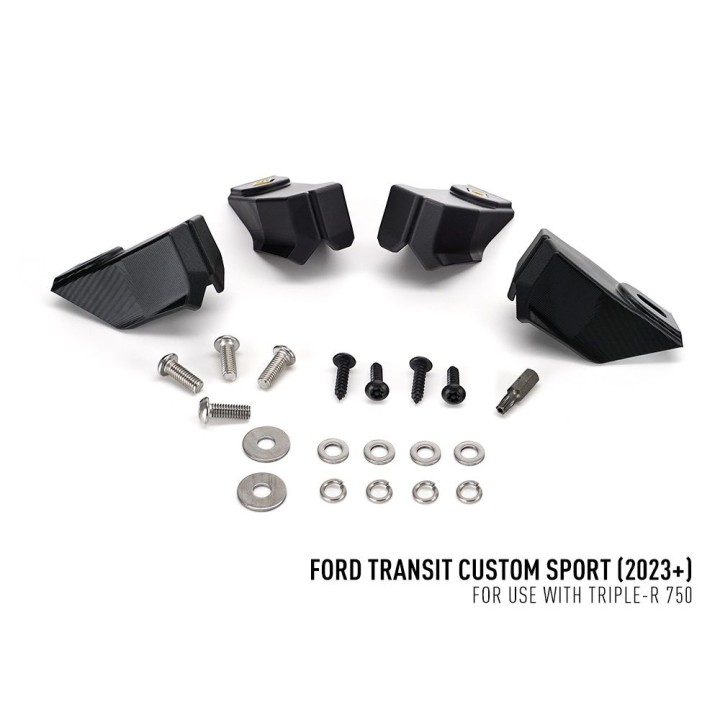 Kit of two LAZER TRIPLE-R 750 Elite (Gen2) with factory grille mounting system - Ford Transit Custom Sport (2024 -) - view 5