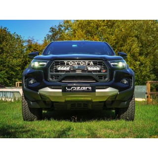 Kit of two LAZER TRIPLE-R 750 BEACON (Gen2) with factory grille mounting system - Toyota Hilux GR Sport II (2024 - )