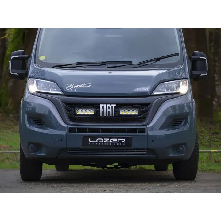 Dedicated kit lamp LAZER TRIPLE-R 750 Wide for mounting w factory grille Fiat Ducato (2022 -)