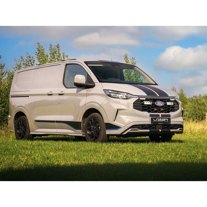 Kit of two LAZER TRIPLE-R 750 (Gen2) with factory grille mounting system - Ford Transit Custom Sport (2024 -) - view 4