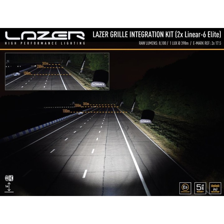 Kit of two LAZER Linear 6 Elite - Subaru Outback (2021 -)