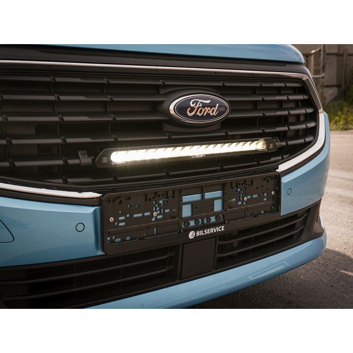 Kit with LAZER Linear-18 Elite+ with factory grille mounting system - Ford Transit Connect (2023+)
