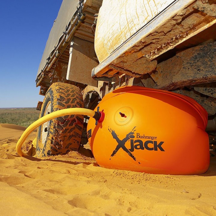 Bushranger X-Jack pneumatic air jack, 2000 kg lift