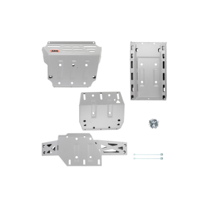 ARB steel underbody protection set - Mitsubishi L200 automatic 2015+ - view 2