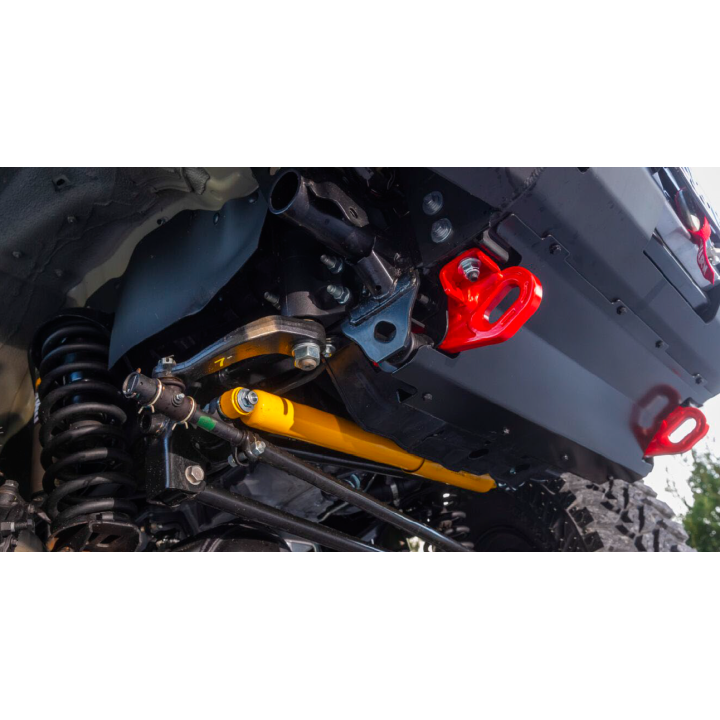 ARB right recovery point 8000 kg - LandCruiser 70 Series - view 2