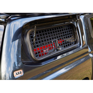 ARB Ascent MOLLE security mesh for the side window