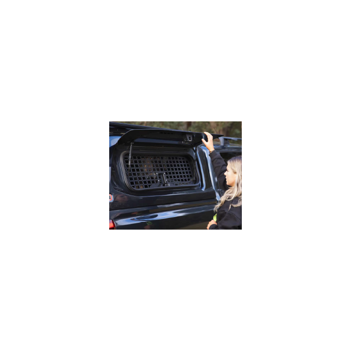 ARB Ascent MOLLE security mesh for the side window - view 2