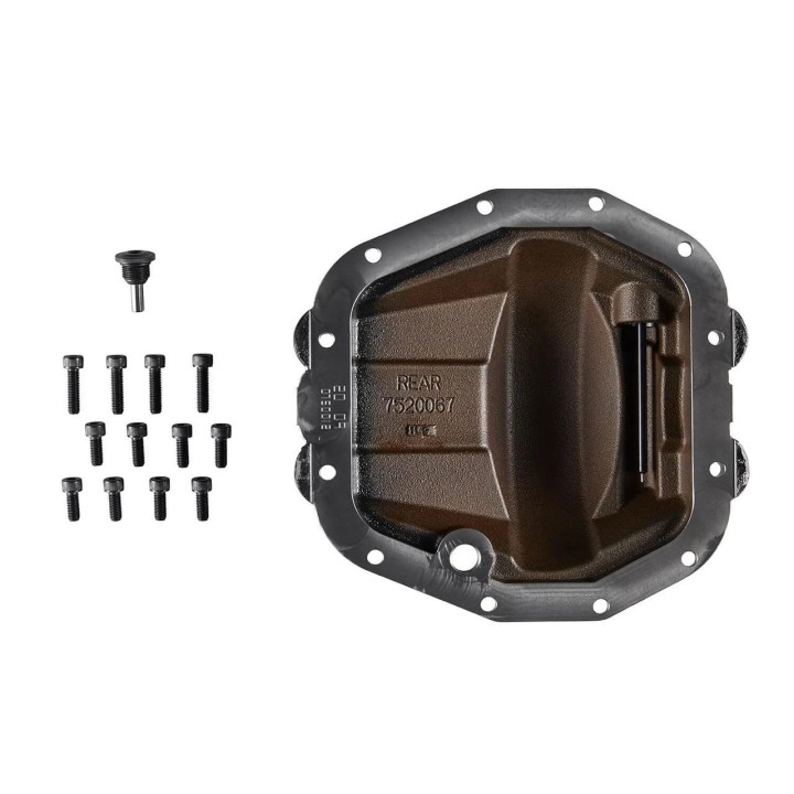 Differential Cover ARB - Rear Axle Dana M220 - Jeep Wrangler JL Rubicon / Sahara / Sport - Black - view 2