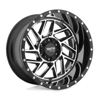 Moto Metal BREAKOUT alloy wheel Gloss Black Machined 12.0x20 ET-44 8x165.1