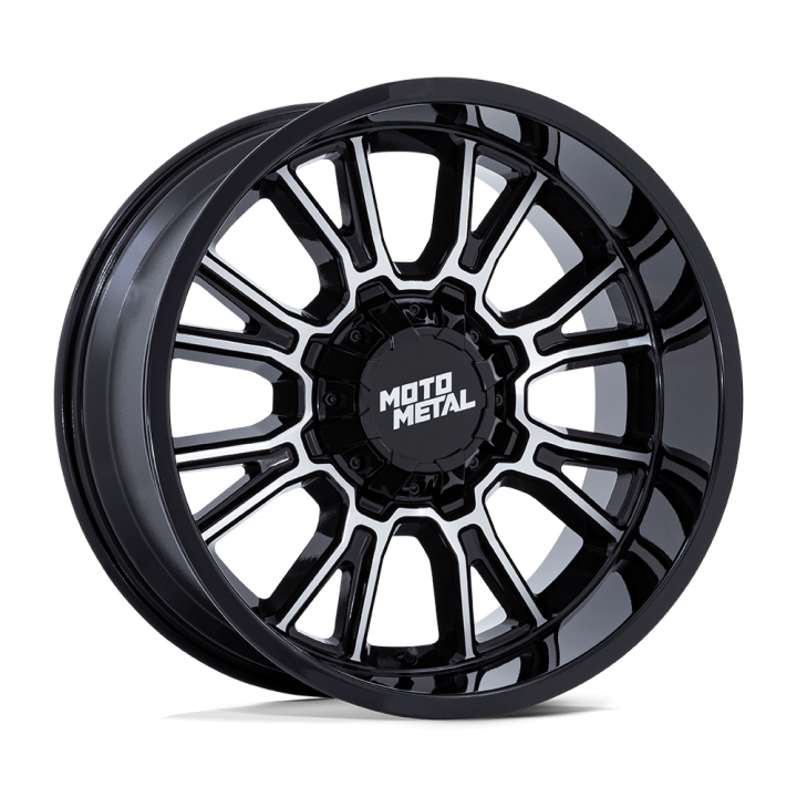 Moto Metal LEGACY alloy wheel Gloss Black Machined 9.0x17 ET20 6x139.7