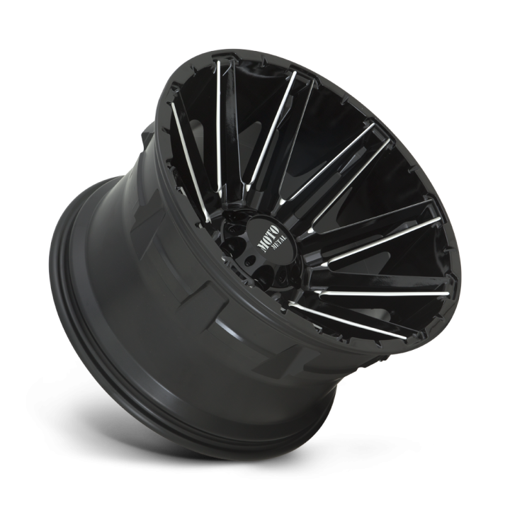 Moto Metal KRAKEN alloy wheel Gloss Black Milled 9.0x20 ET0 6x135 - view 2