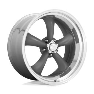 American Racing CLASSIC TORQ THRUST II alloy wheel Mag Gray Machined Lip 6.0x14 ET-2 5x114.3