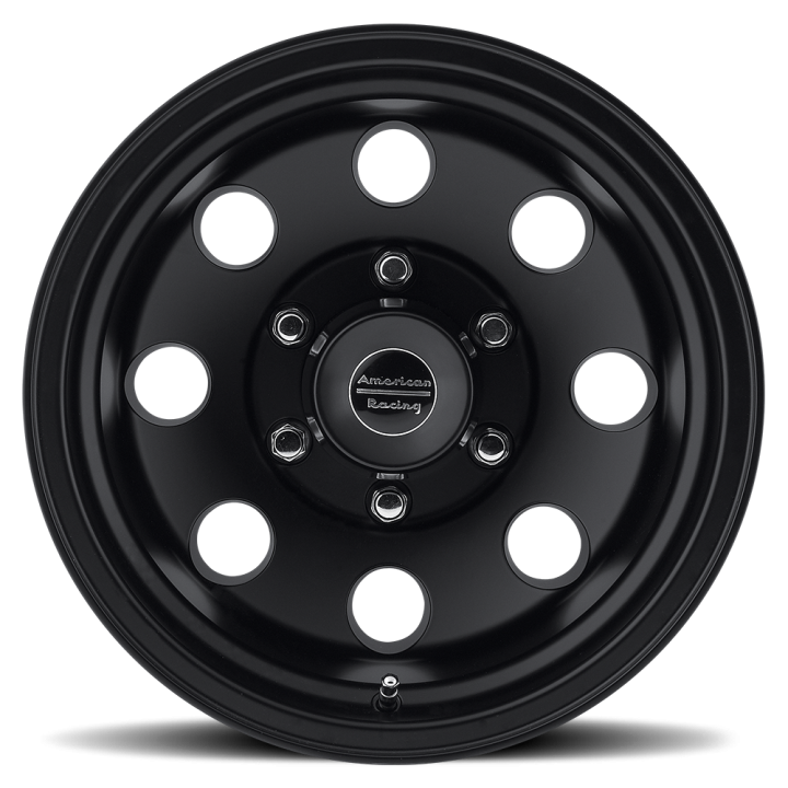 American Racing BAJA alloy wheel Satin Black 8.0x17 ET0 8x170 - view 2
