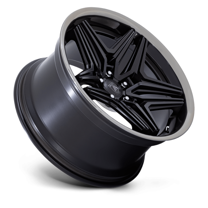 Asanti DUKE alloy wheel Satin Black With Ddt Lip 10.5x22 ET18 5x120 - view 2
