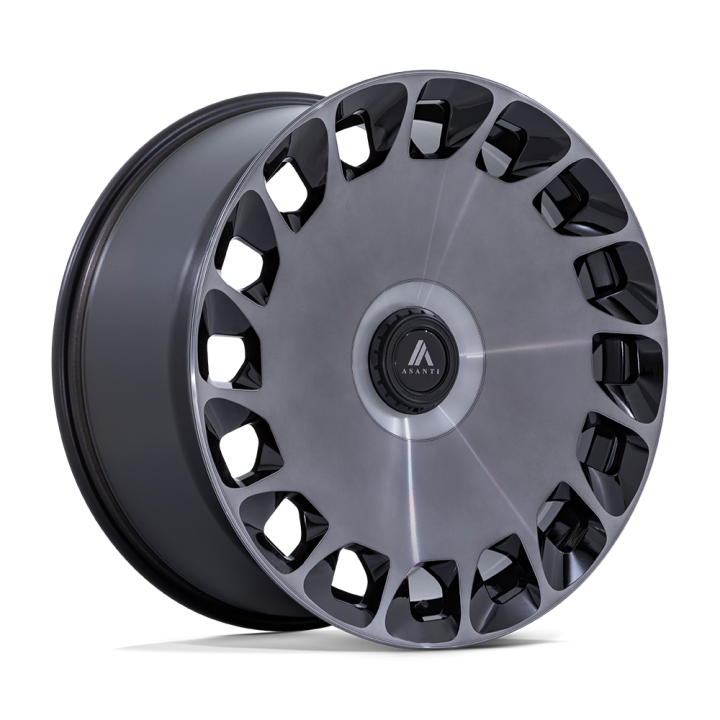 Asanti ARISTOCRAT alloy wheel Gloss Black Machined Face With Ddt 10.0x24 ET35 5x120