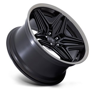 Asanti DUKE alloy wheel Satin Black With Ddt Lip 9.0x22 ET15 5x120 - view 2