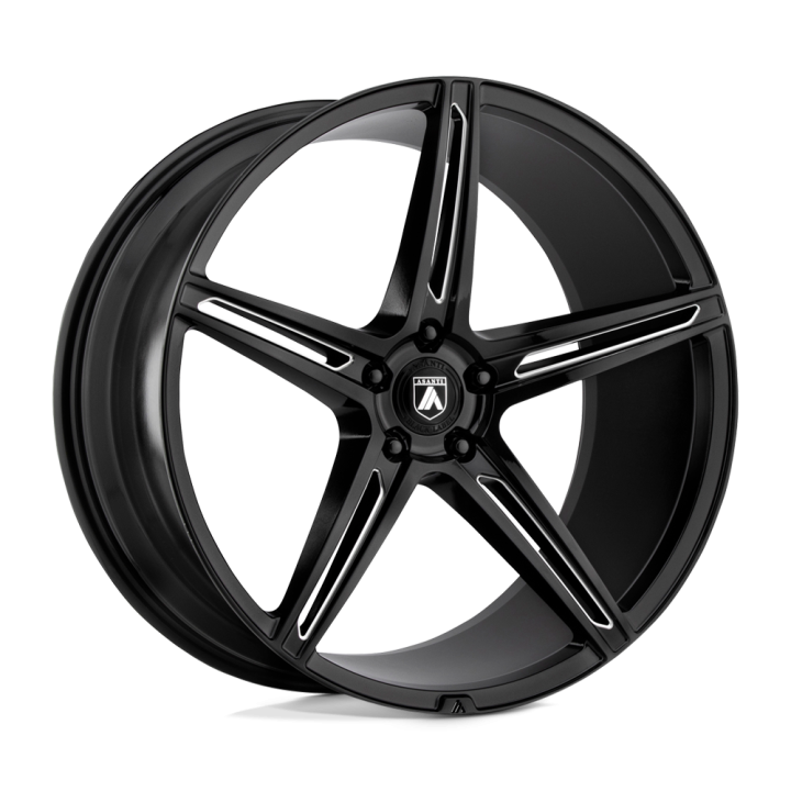 Asanti ALPHA 5 alloy wheel Gloss Black Milled 9.0x22 ET14 5x120