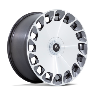 Asanti ARISTOCRAT alloy wheel Gloss Platinum With Bright Machined Face 10.0x24 ET35 5x120