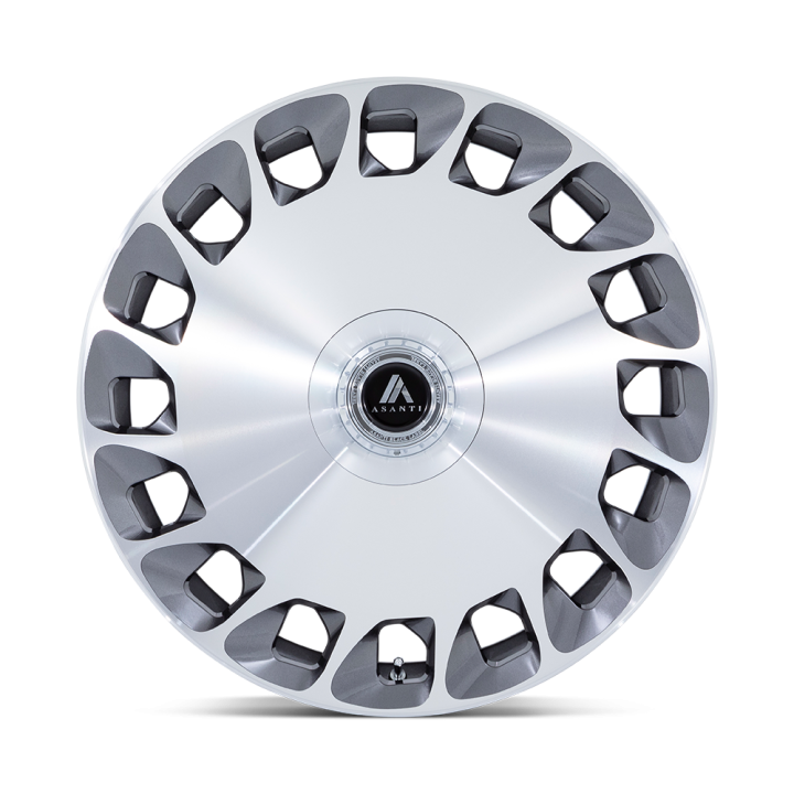 Asanti ARISTOCRAT alloy wheel Gloss Platinum With Bright Machined Face 10.0x24 ET35 5x120 - view 3