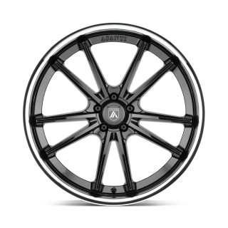 Asanti SIGMA alloy wheel Gloss Black Chrome Lip 9.0x22 ET32 5x120 - view 2