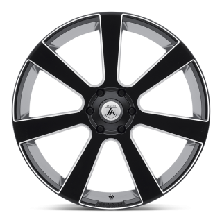 Asanti APOLLO alloy wheel Satin Black Milled 10.0x26 ET30 6x135 - view 2