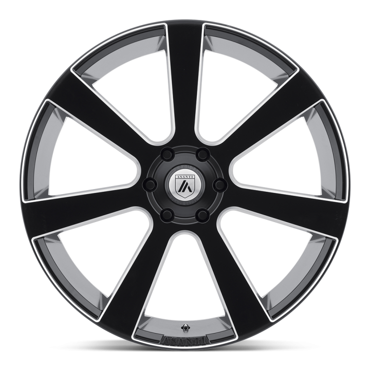 Asanti APOLLO alloy wheel Satin Black Milled 10.0x26 ET30 6x135 - view 2