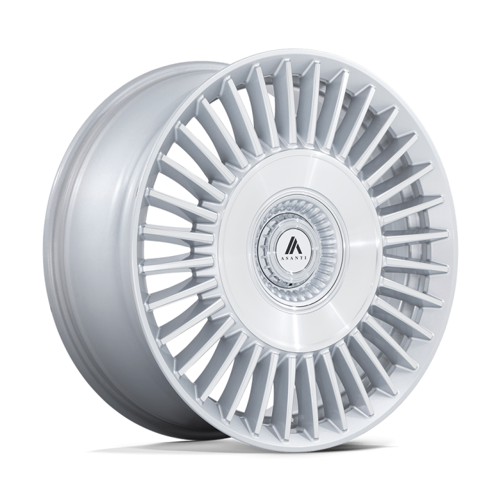 Asanti TIARA alloy wheel Gloss Silver With Bright Machined Face 9.0x22 ET35 5x120
