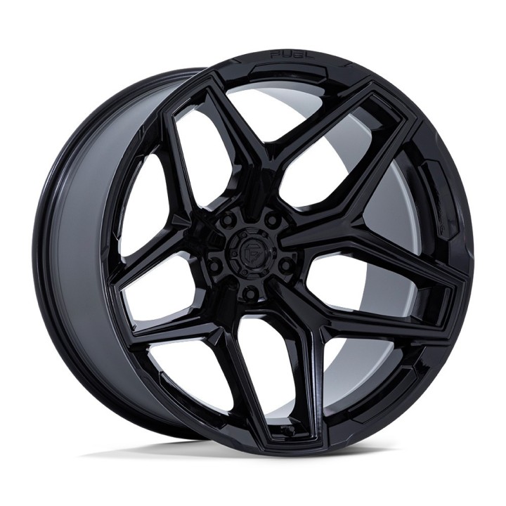Fuel FLUX alloy wheel Gloss Black 9.0x18 ET1 6x139.7