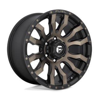 Fuel BLITZ alloy wheel Matte Black Double Dark Tint 10.0x20 ET-18 8x165.1