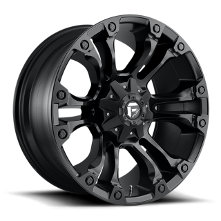 Fuel VAPOR alloy wheel Matte Black 9.0x18 ET-12 5x127