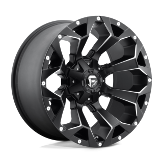 Fuel ASSAULT alloy wheel Matte Black Milled 12.0x22 ET-44 8x165.1
